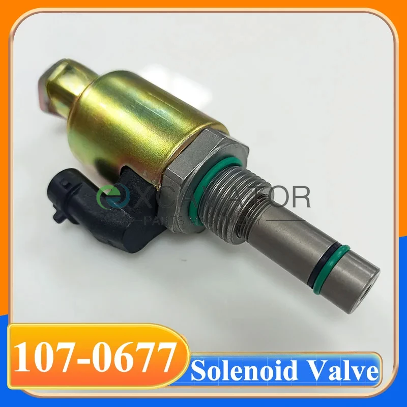 

Excavator Parts Solenoid Valve 107-0677 1070677 for 834B 844 988B 988F 631D 631E 631G 633D