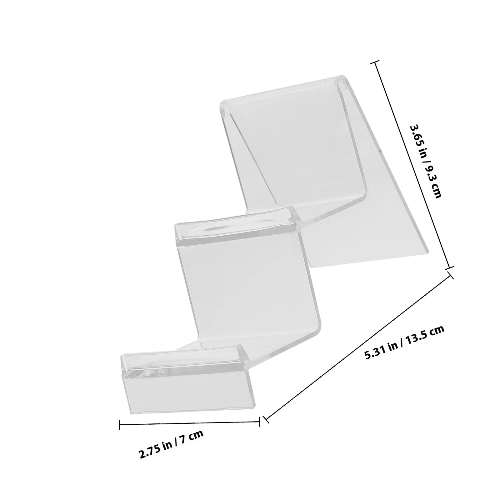 1pcs Transparent Wallet Display Stand Clear Acrylic Purse Organizer Multi-Layer Holder For Handbag Jewelry Storage Shelf