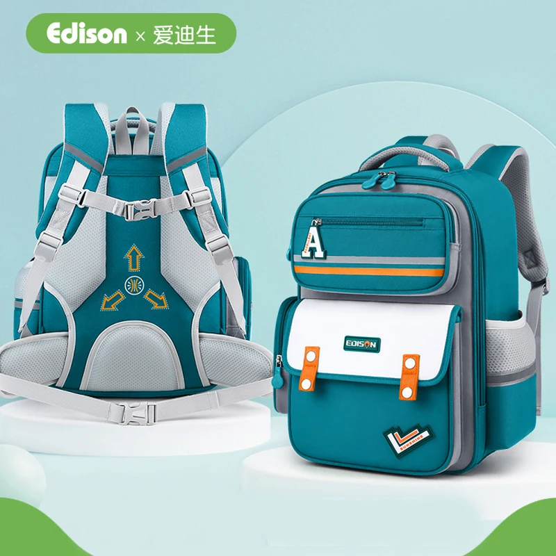 

New British Style High Quality School Backpack Boys Kids School Bag Primary Students Backpack Schoolbags Girls Mochilas