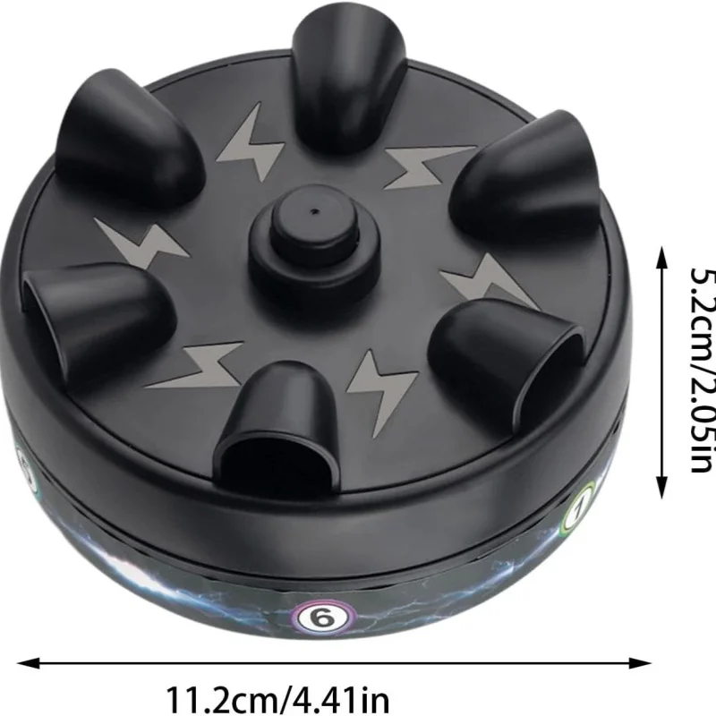 새로운 여섯 손가락 거짓말 탐지기, 손가락 충격 흡수기 게임 테스트, 스트레스 완화 장난 장난감 어린이 성인 가족 파티 게임