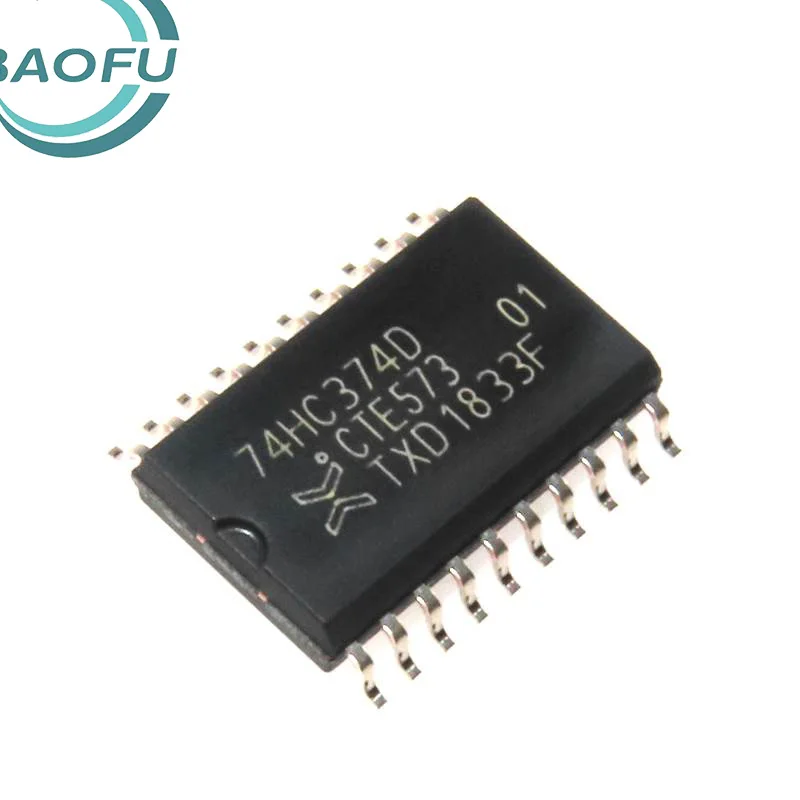Newly imported original 74HC374D SOP20 wide body 7.2MM eight channel D-type trigger