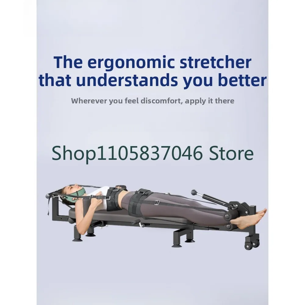 Cervical and lumbar traction, home suspension, neck correction, rehabilitation, height training, leg inversion, spinal stretcher