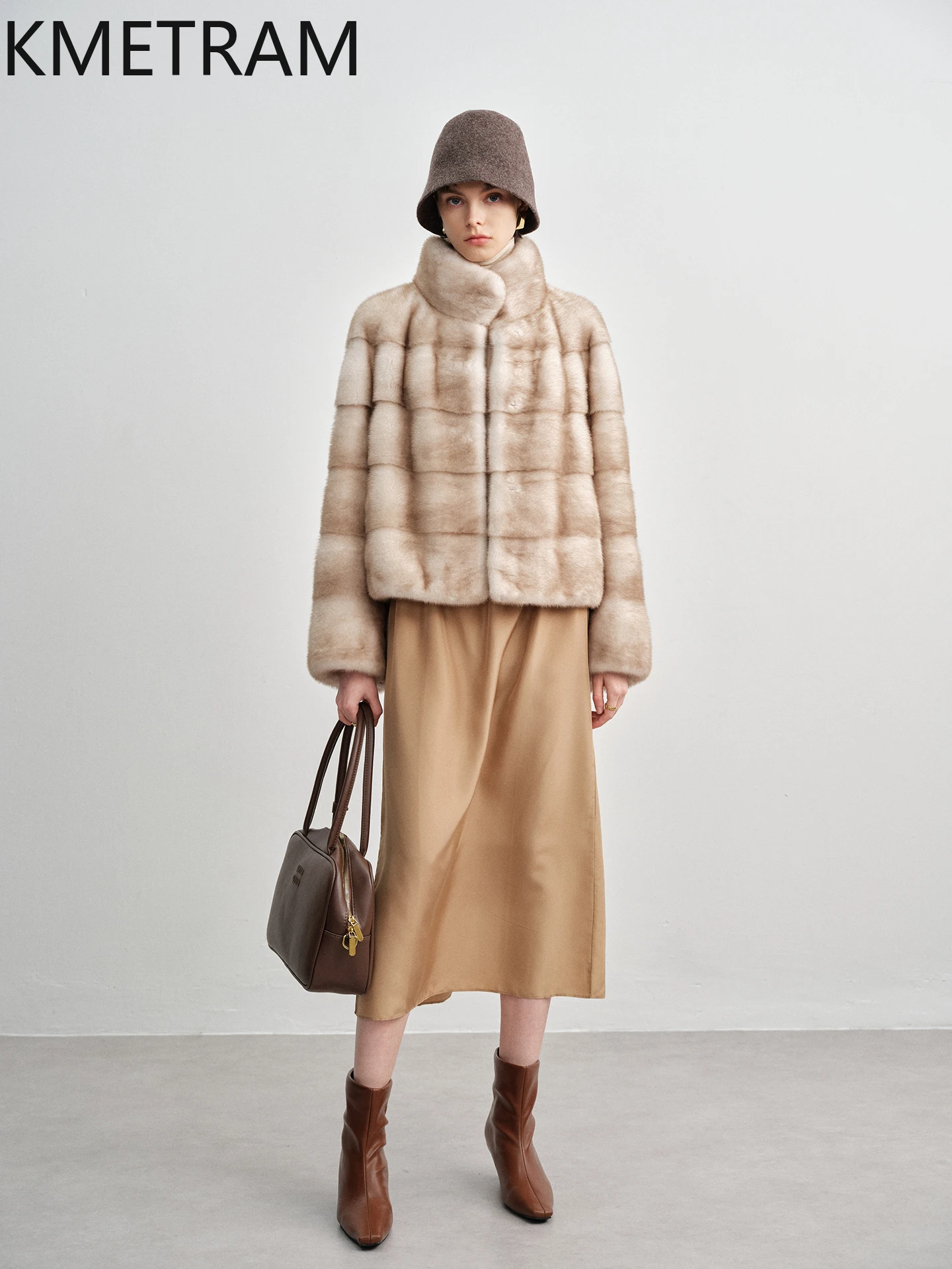 เสื้อโค้ทขนมิงค์แท้ 100% คุณภาพสูง หรูหรา สำหรับงานปาร์ตี้ เสื้อคลุมขนสั้นสำหรับฤดูหนาว ปี 2025 เสื้อแจ็คเก็ตขนสัตว์สำหรับผู้หญิง