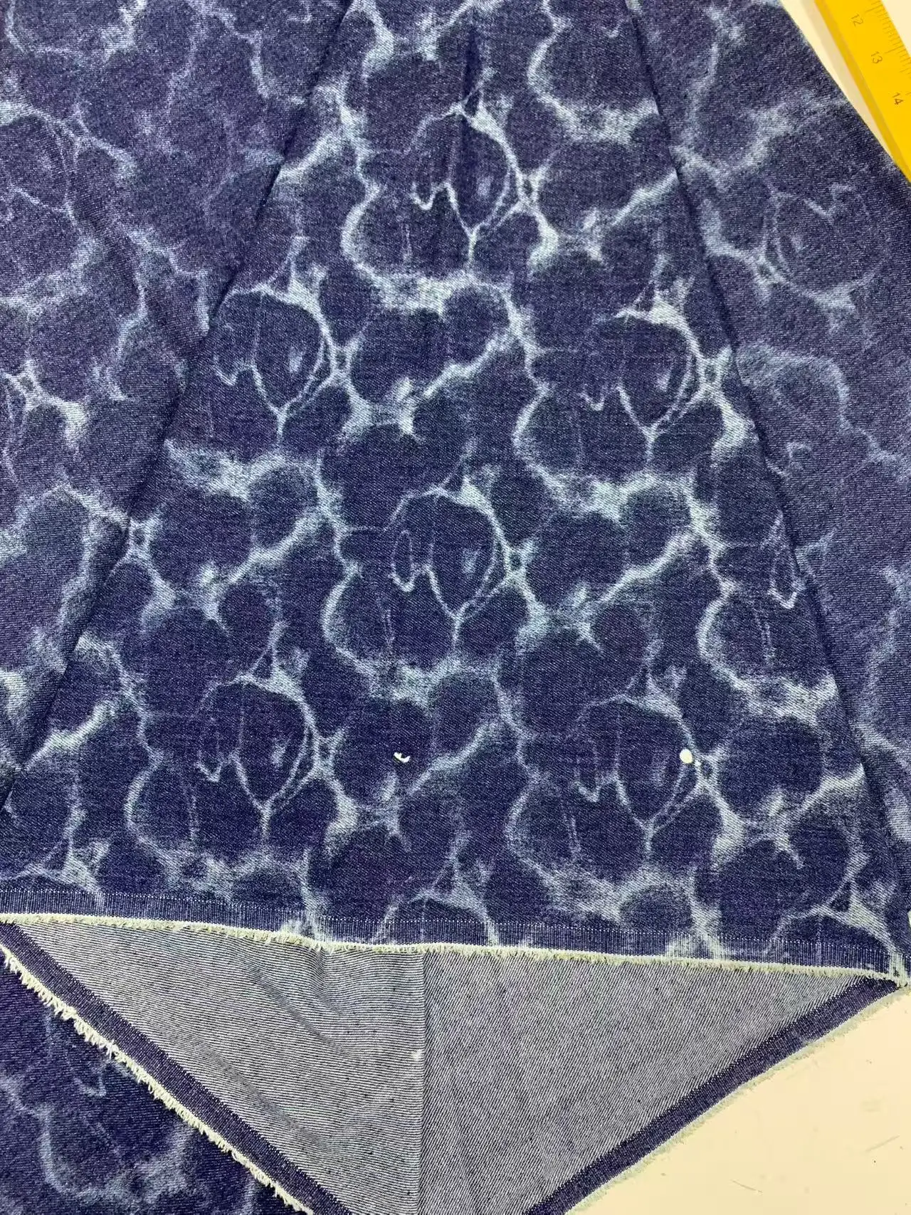 قماش الدنيم السميك من قماش الجاكار المغسول لخياطة الفساتين وحقائب السراويل والقبعات DIY