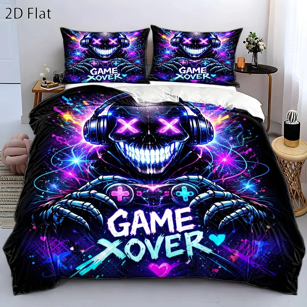 Esports Gaming Bed - Conjunto de Capa de Edredom Temática