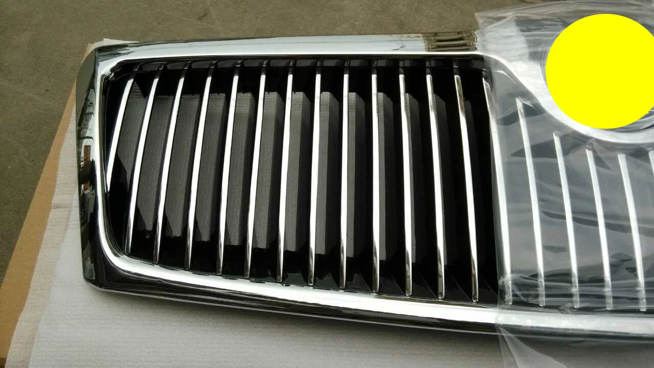 Eosuns Front Bumper Grill Grille mask for skoda Octavia 2007-2009 car accessories