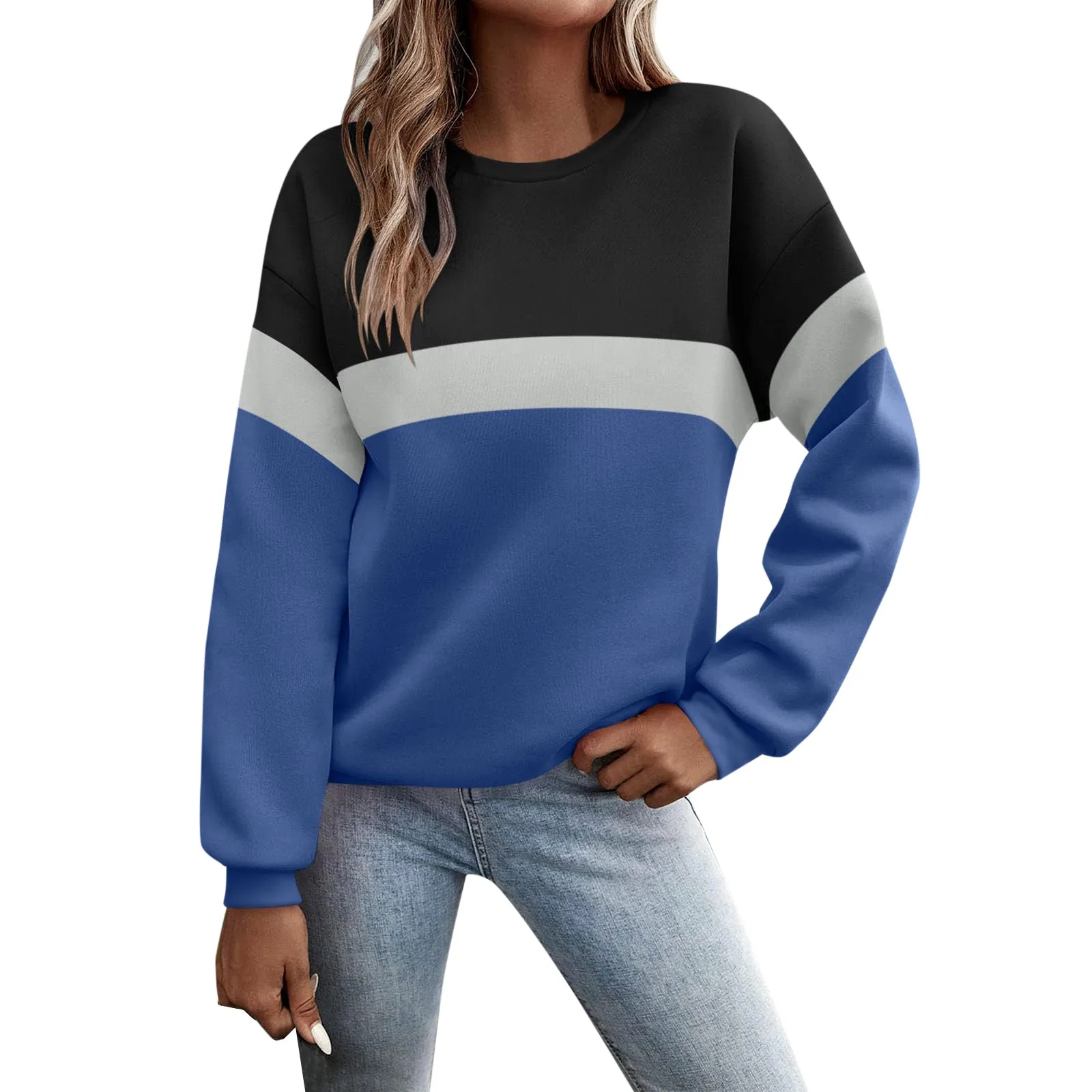 

Fashion Women Graphic Print Sweatshirt O Neck Sweatshirt Round Neck Fit Pullover Tops Casual Long Sleeve Female ropa de mujer