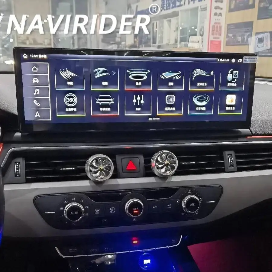 

for Audi A4 A5 A4L 2017-2019 14.9 Inch Android Auto Car Multimedia Video Player Head Unit Stereo GPS Wireless CarPlay Car Radio