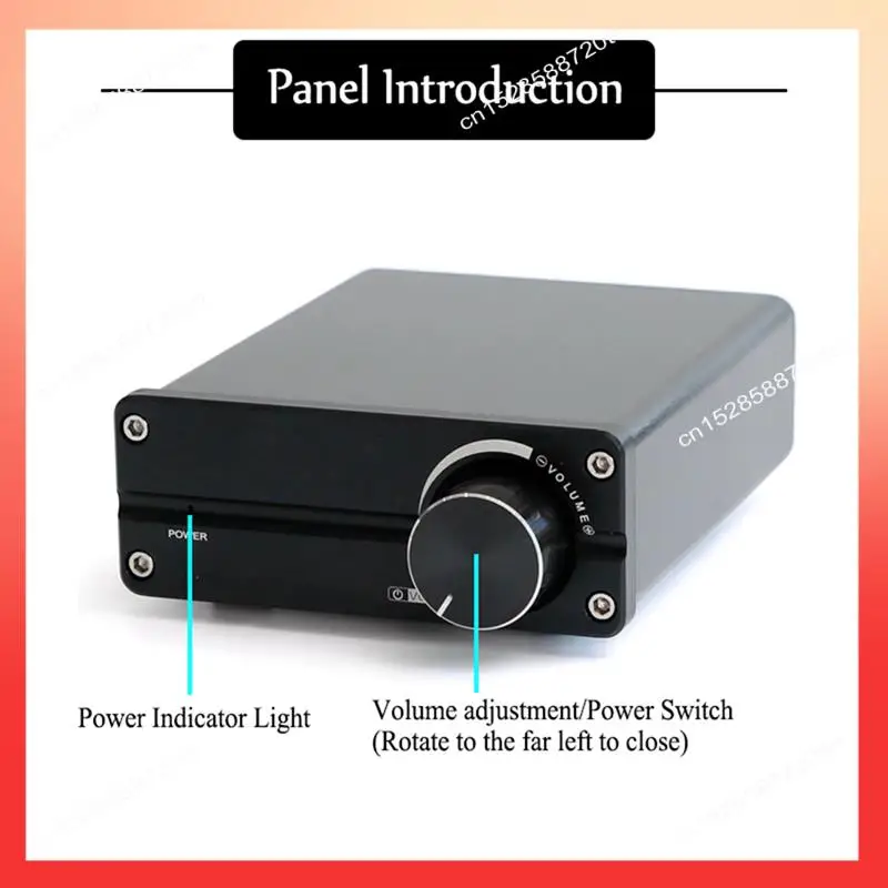 ABNR 100W D100 TPA3116 Digital Power Amplifier Single Sound Channel Class D Desktop Subwoofer For Home Audio Stereo System