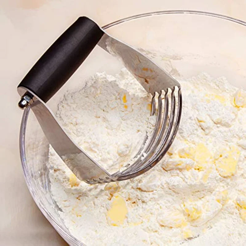 

Steel Mixing Cutter Flour Scraper Flour Whisk Whisk Kitchen Tools Pastry Shortening Mixer Stainless Steel Dough Pounder
