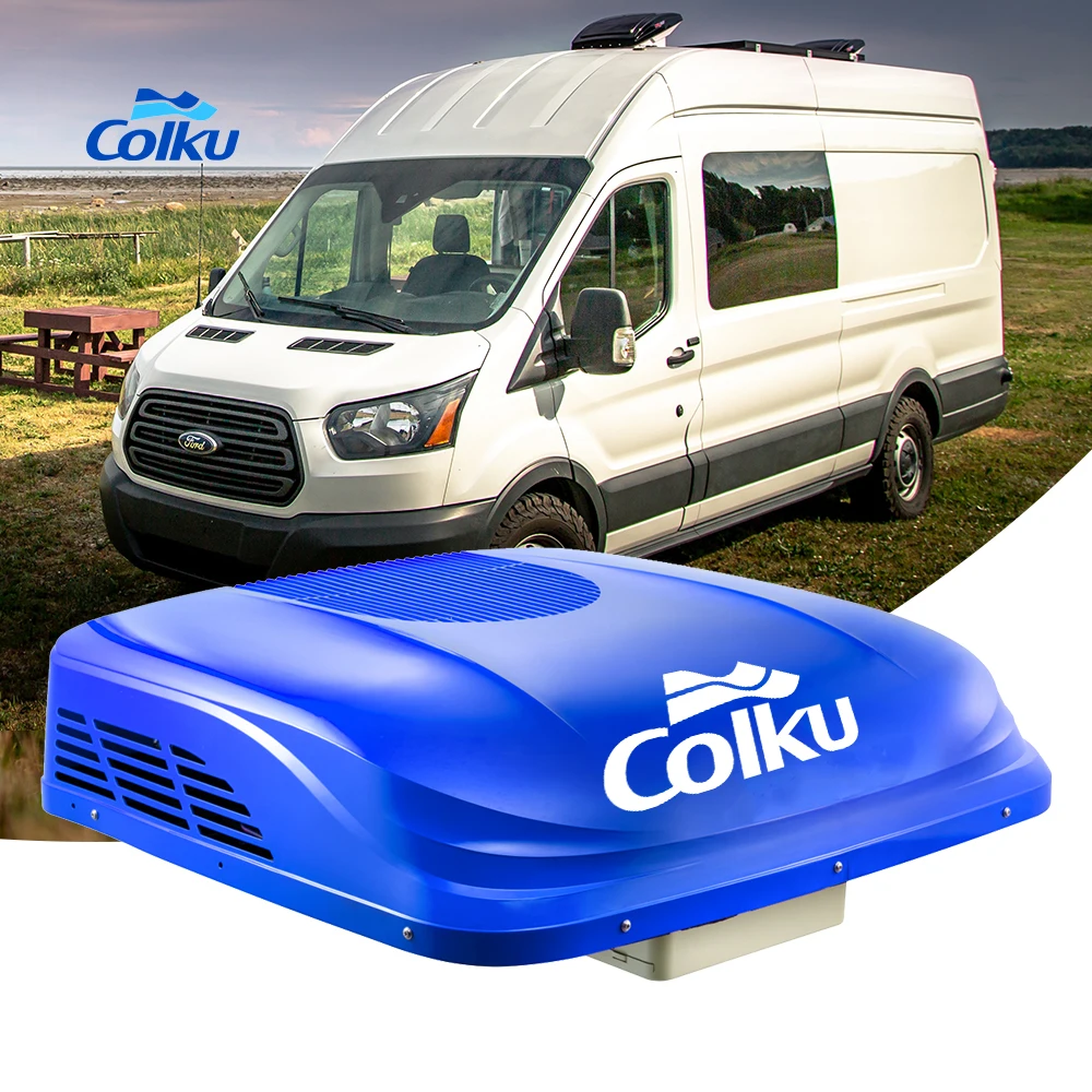 

12V 24V DC Battery Powered Park Cooler For Parking Rooftop Universal DC Compressor For Truck Camper Caravan RV 2.8 Car New