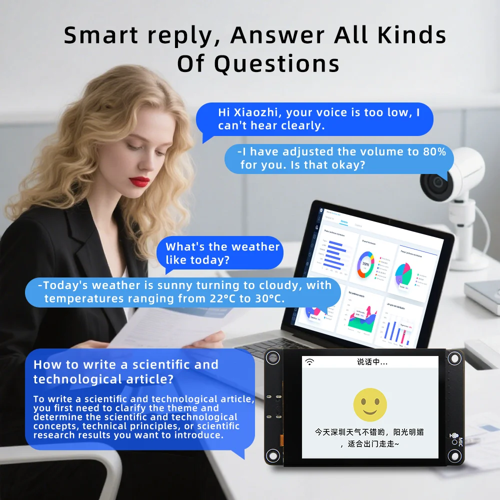 Picture 6: DeepSeek AI Voice Chat Robot ESP32-S3 2.8inch 240*320 LCD TFT Touch Screen Display Module For XiaoZhi Arduino LVGL