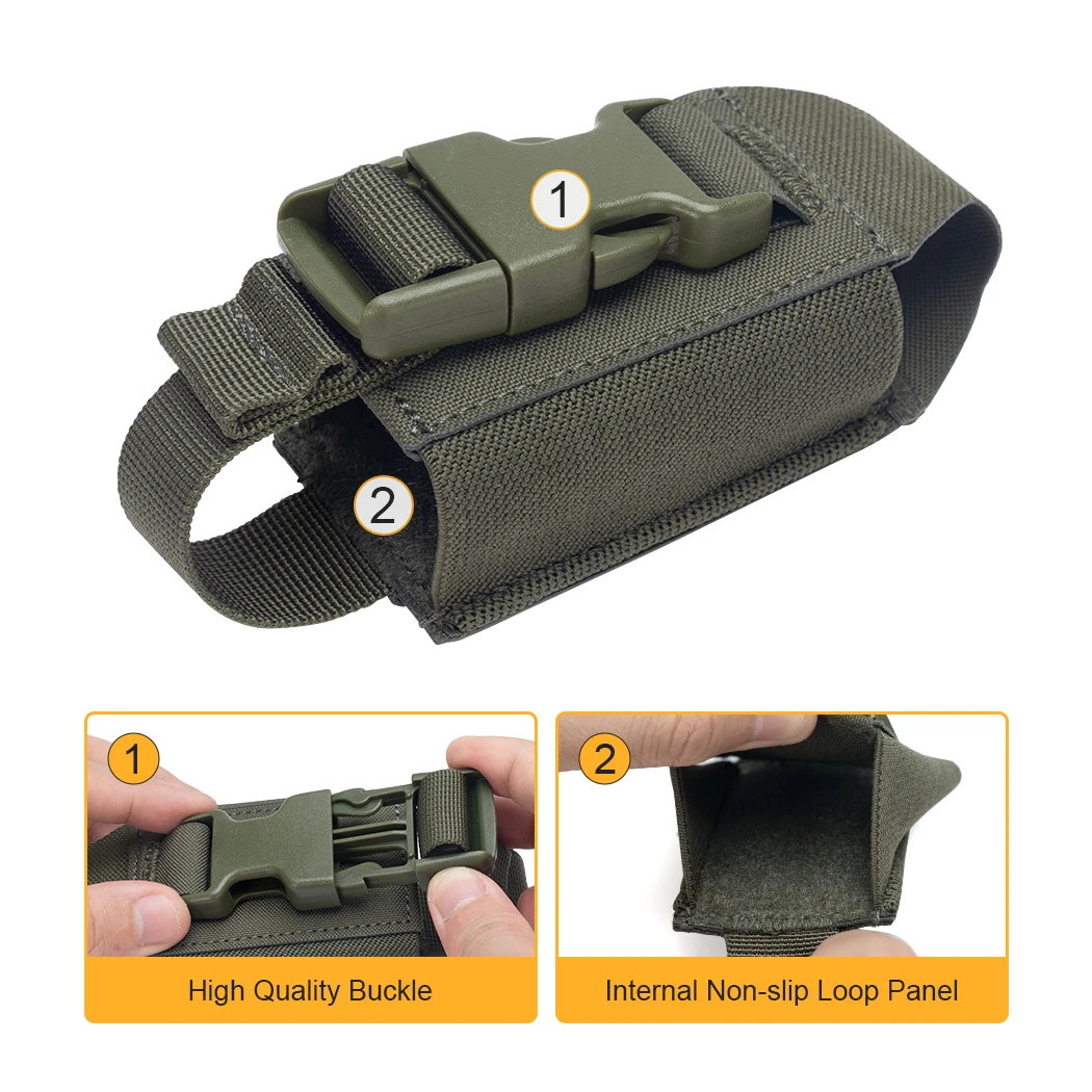 IDOGEAR Tactische Single Flashbang Pouch Tool Pouch Carrier Multifunctionele MOLLE 3593