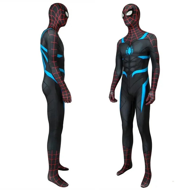 Sky03 할로윈 스파이더 코스프레 PS4 비밀 전쟁 의상 슈퍼 히어로 코스프레 젠타이 양복 게임 남자 소년 남성 바디 슈트 파티 JumpS55Hu%