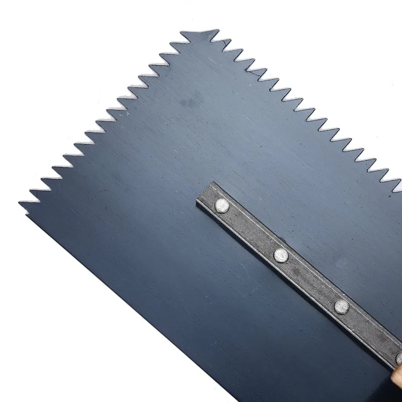 Plaster Trowel Flexible Blade 40cm, Sk5 Blue Steel Spatula Spatula Tool Plastering Trowel