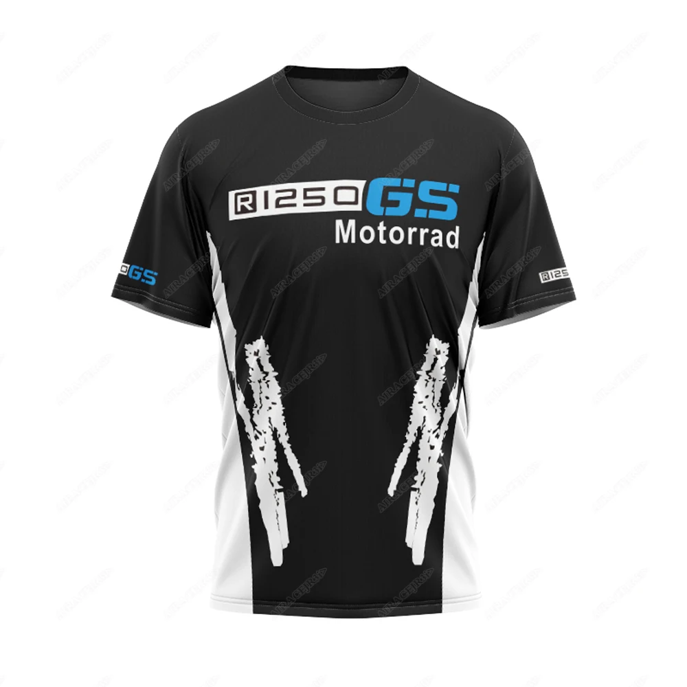 For BMW R1250 GS Summer Motorcycle Racing Team T-Shirt Motorrad ADVENTURE Motocross Men's Quick-dry Cold Feeling Do Not Fade