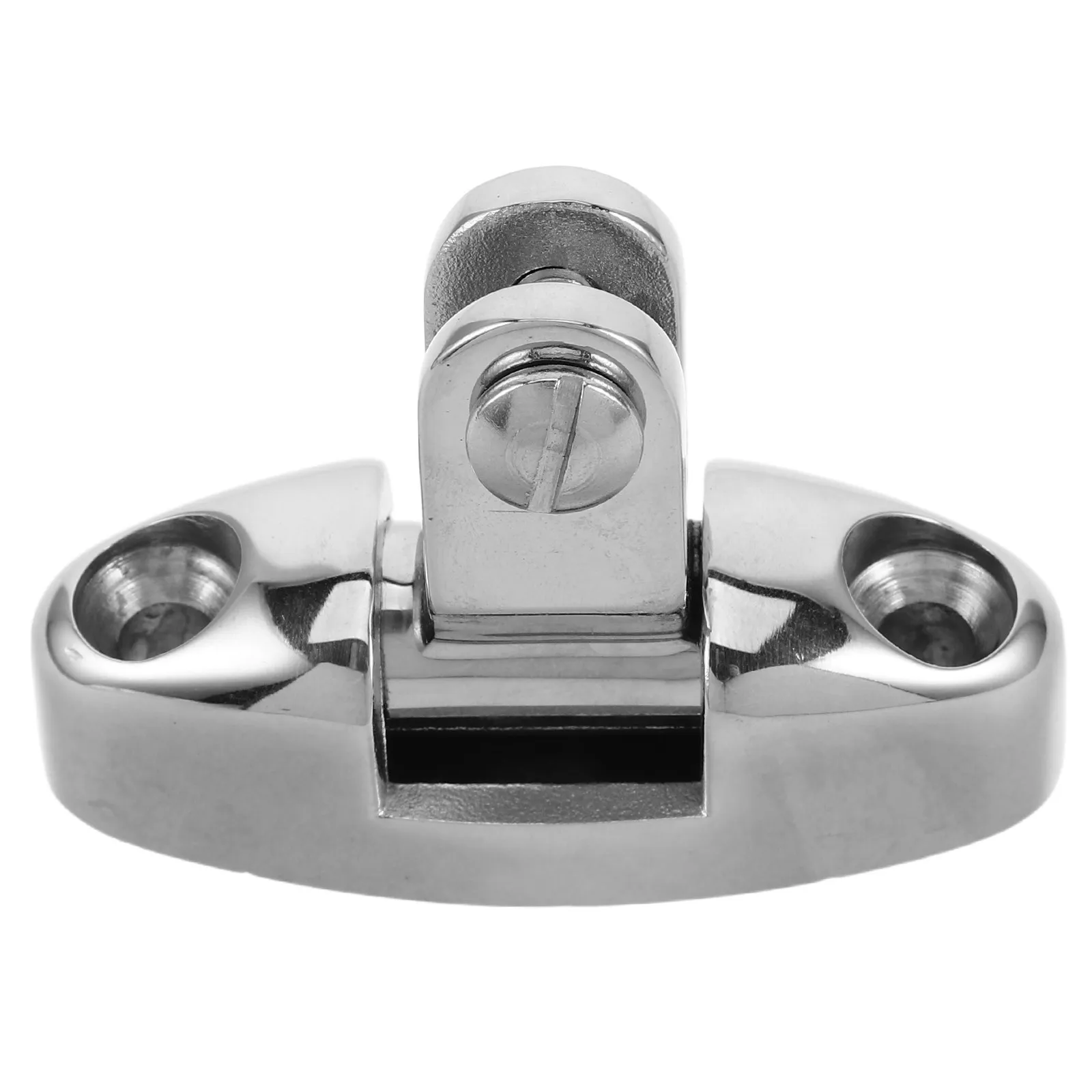 

Stainless Steel Marine Grade M6 Swivel Side Mount Deck Hinge Bimini Boat Hardware Heavy Duty Boat Deck Hinges