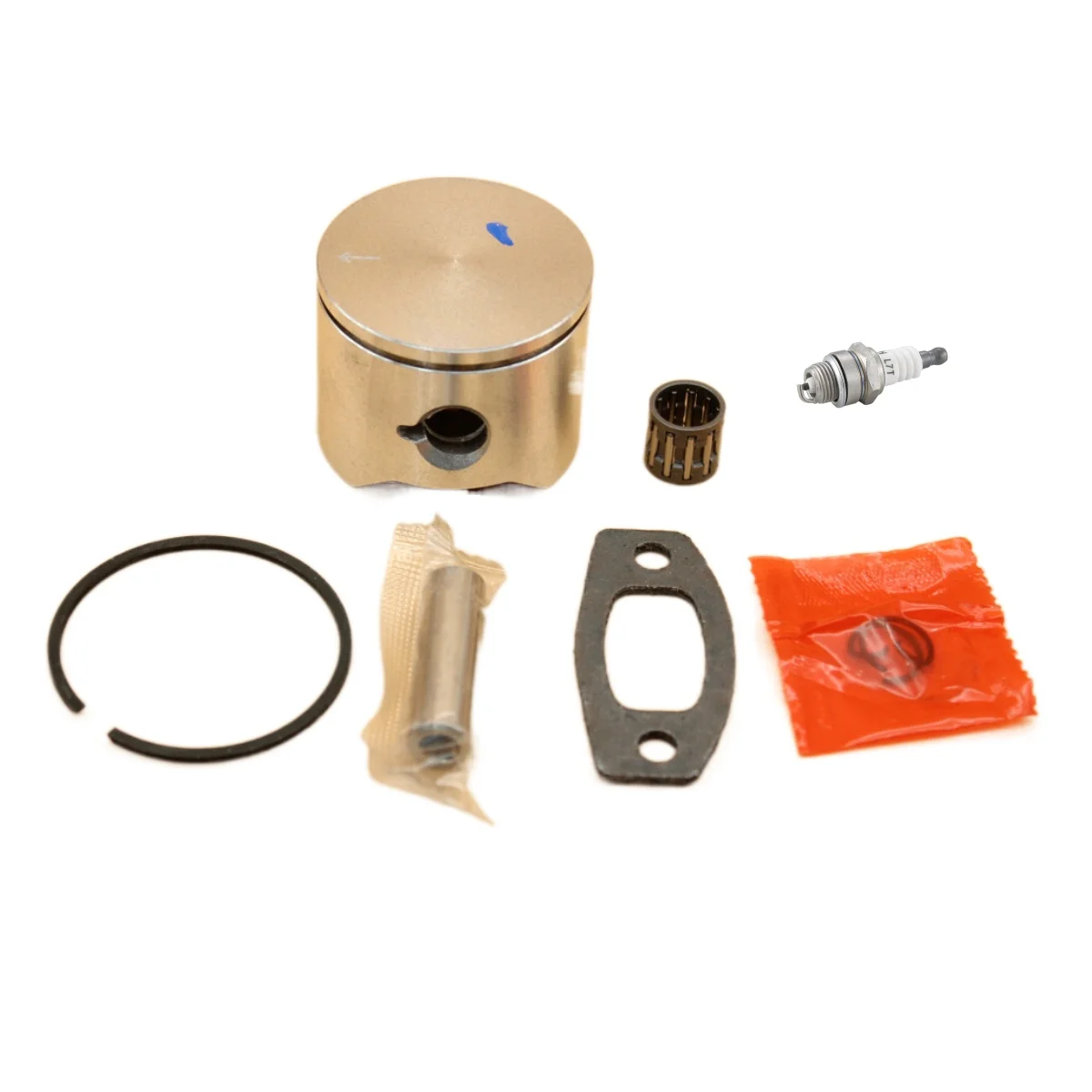 

Комплект поршневых колец, подшипников и прокладок глушителя 45 мм для бензопил HUSQVARNA 51, 50 Special, запчасти для двигателя