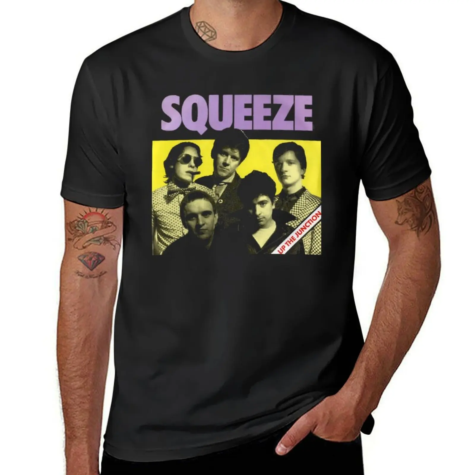 Squeeze Band T-Shirt oversizeds blacks boys whites animal prinfor boys mens plain t shirts