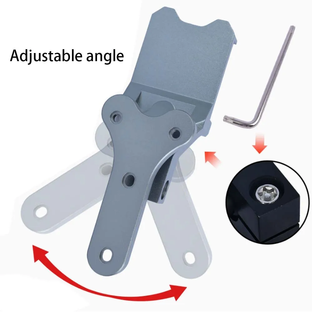 Verstellbare Bein-Trageplattform aus Aluminium, taktischer Y-Platten-Pistolenholster-Adapter für IPSC- und IDPA-Wettkampfhholster – Detail 8