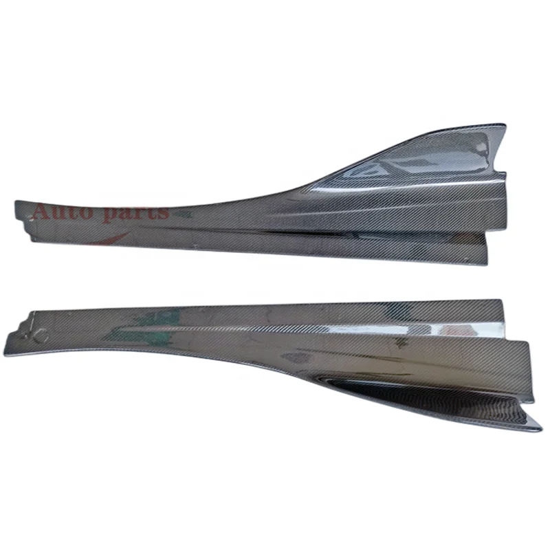 

For McLaren 720S Vors Style Carbon Fiber Skirt Side Spoiler Body Kit