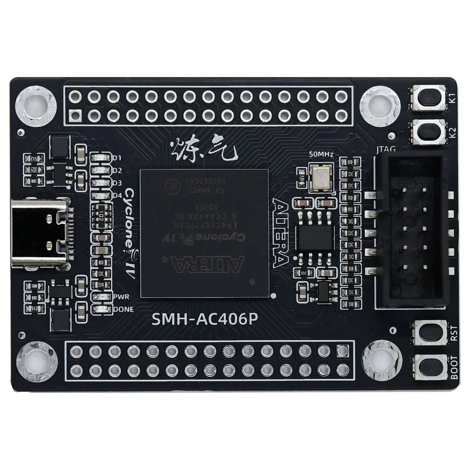 FPGA Development Board EP4CE6 FPGA Core Board Cyclone IV AC406P