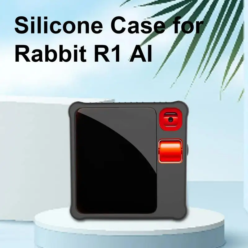 

Чехол Защита для кролика R1 AI Device Rabbit R1 AI чехол силиконовый Противоскользящий защитный чехол идеально подходит