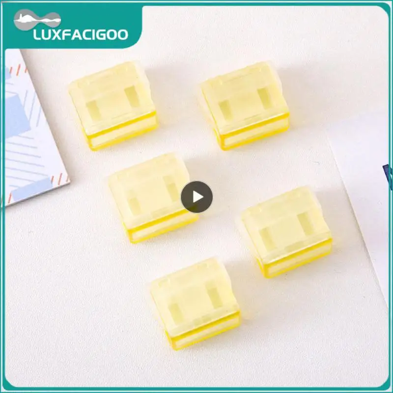 Clip di fissaggio plastica multiuso nuovo per studenti scuola ufficio accessori per ufficio note lettera graffetta riutilizzabile durevole