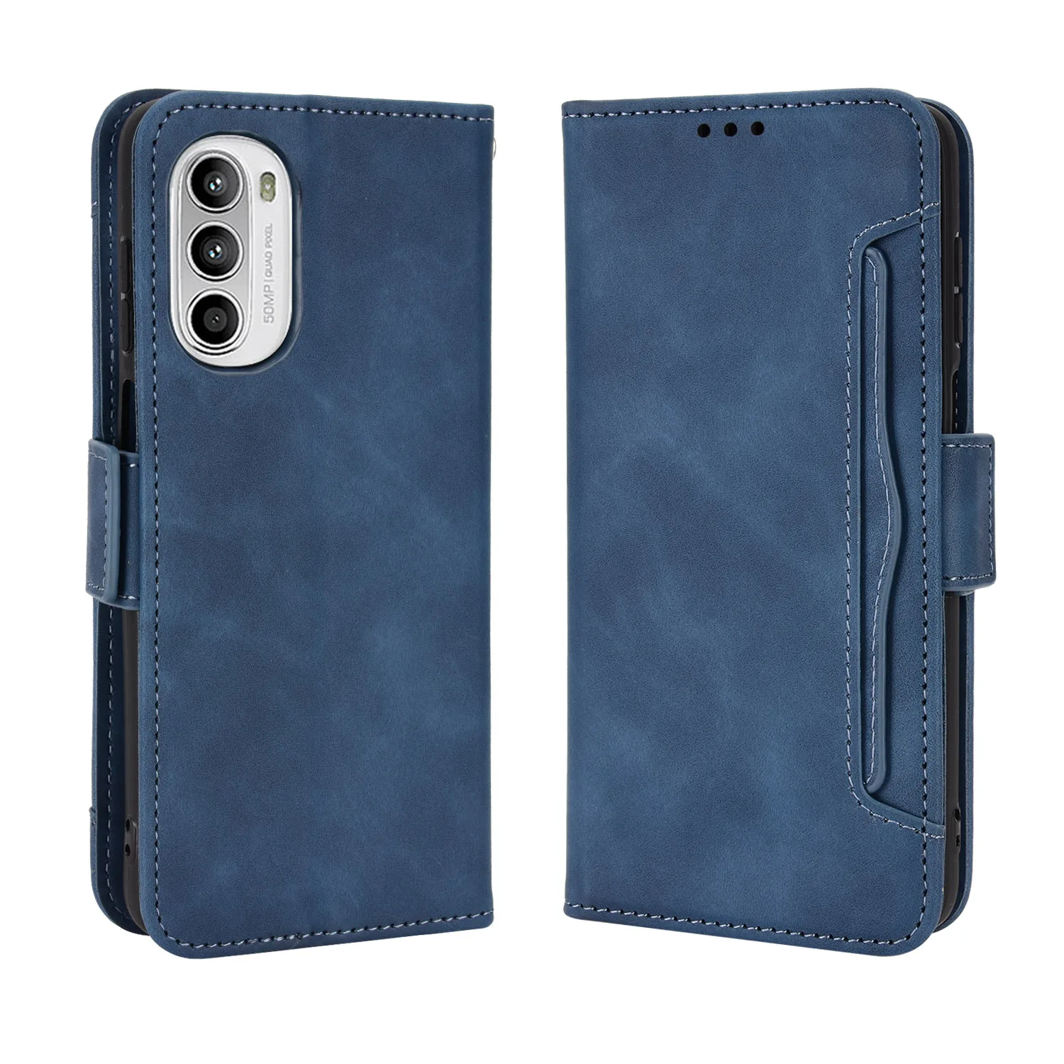 For Motorola Moto G82 5G Case Premium Wallet Leather Flip Multi-card slot Cover For Motorola Moto G71S G 82 Phone Case