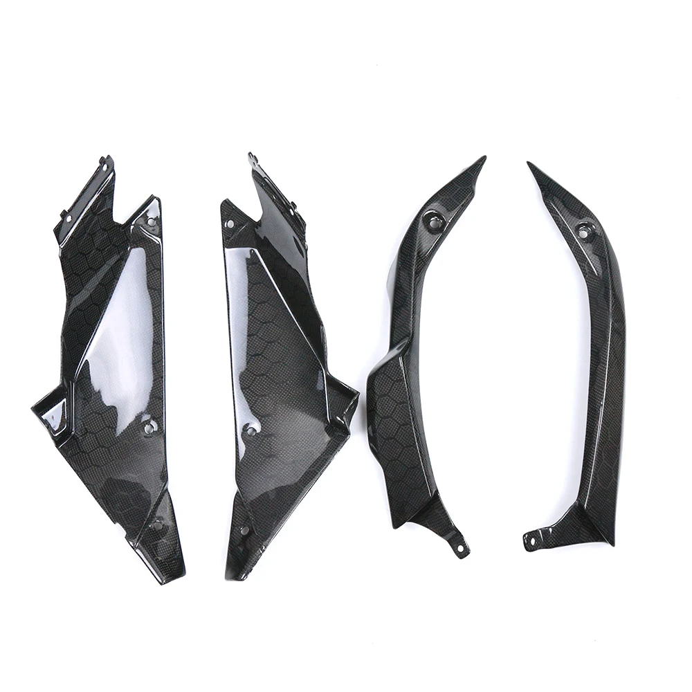 For BMW S1000RR 2020-2024 M1000RR 2021-2022 3K Carbon Fiber Lower Belly Pan Motorcycle Accessories Parts Under Fairing Protector
