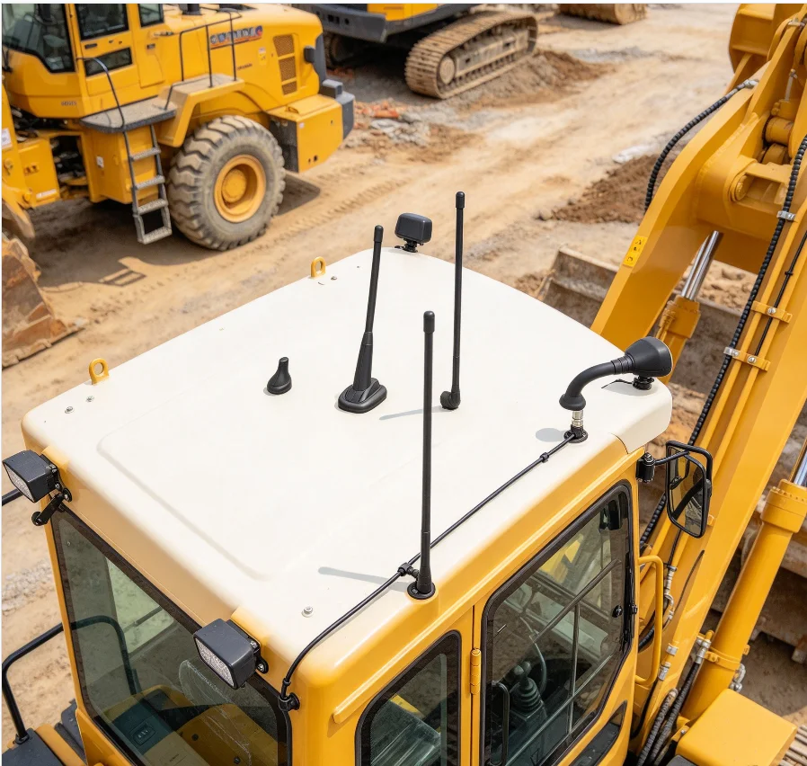 RC 1/14 Antenna Heavy drag Truck model for Tamiya Hydraulic Excavator Loader Dump Truck for SCANIA MAN VOLVO Tipper DIY Parts