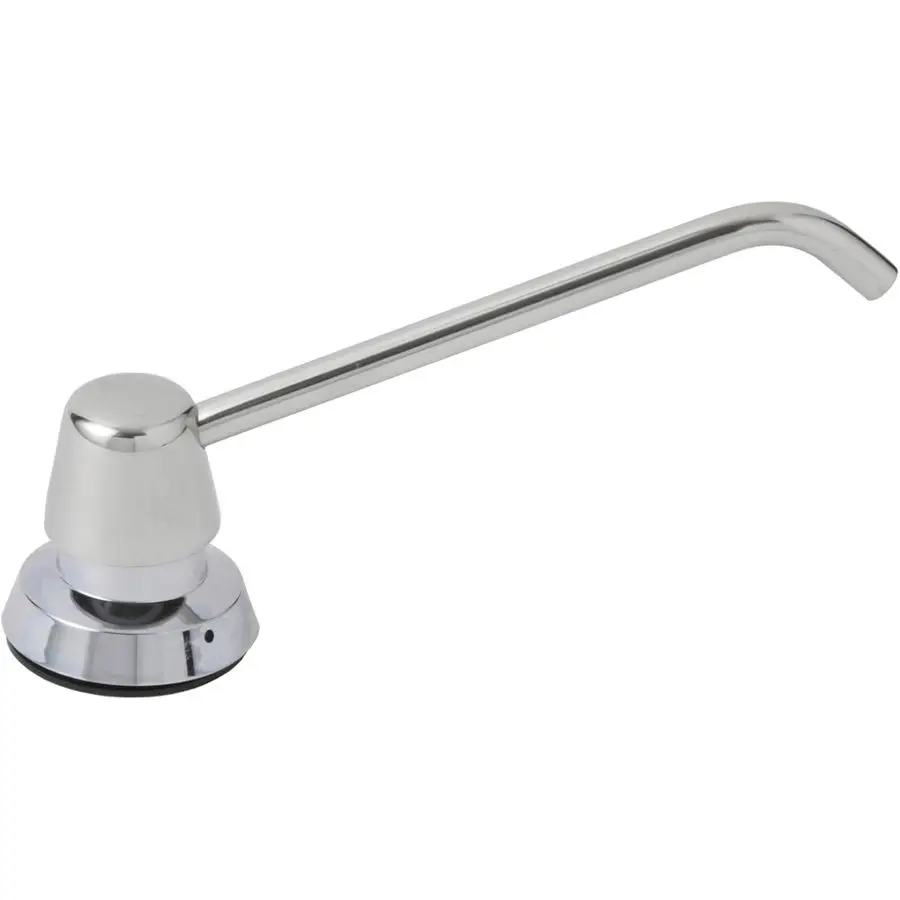 

Коммерческий дозатор жидкого мыла, емкость 34 жидких унции, настольный, полированный хром, ручная верхняя загрузка, антивандальный, ударопрочный.