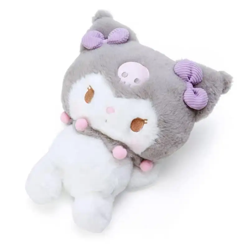 Sanrio Cartoon runter auf den Boden Serie Plüsch puppe Anhänger Mymelodie Cinna moroll Kuromi Pochacco Kawaii Anime Spielzeug Mädchen Geschenk