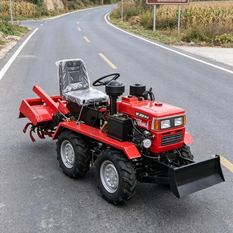 

Customized Cultivator, Low Fuel Consumption, Hot-selling 4-Wheel Cultivator, EMC Certified, Four-wheel Agricultural Equipment