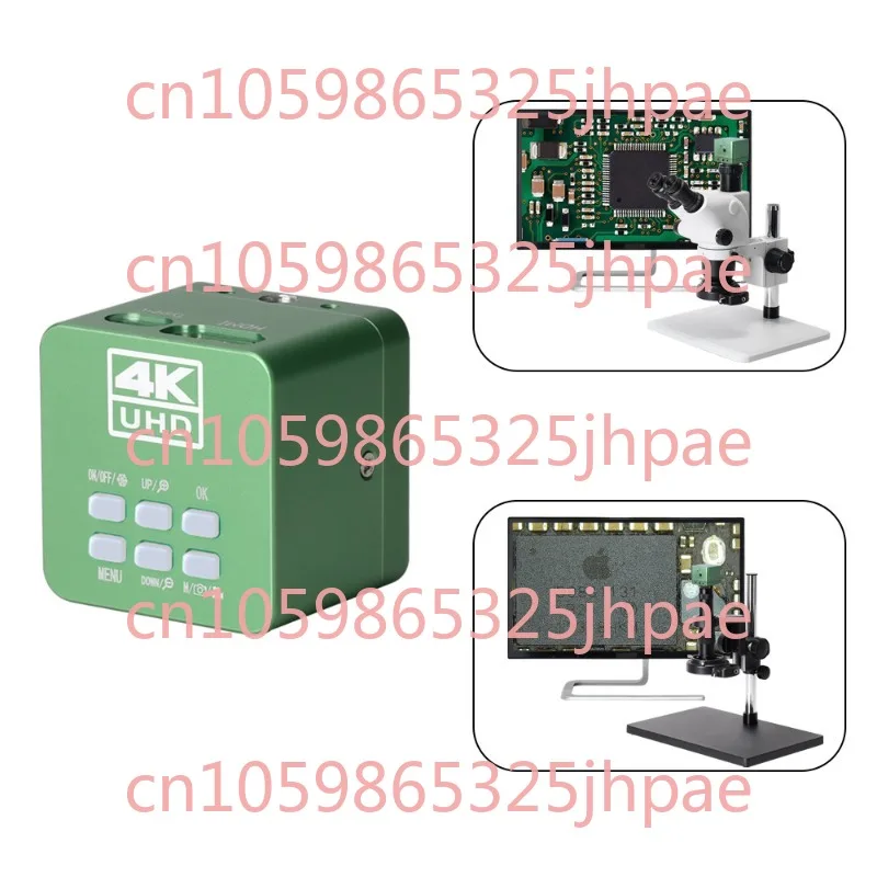 True 4K Microscope Camera Trinocular HDMI Industrial Digital Camera for Photo and Video Recording, Connects To Computer HOT