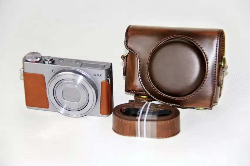 美品 canon キヤノン g9x mark ii 説明書、ケースストラップ CozyShot レザーカメラケースバッググリップストラップキヤノン