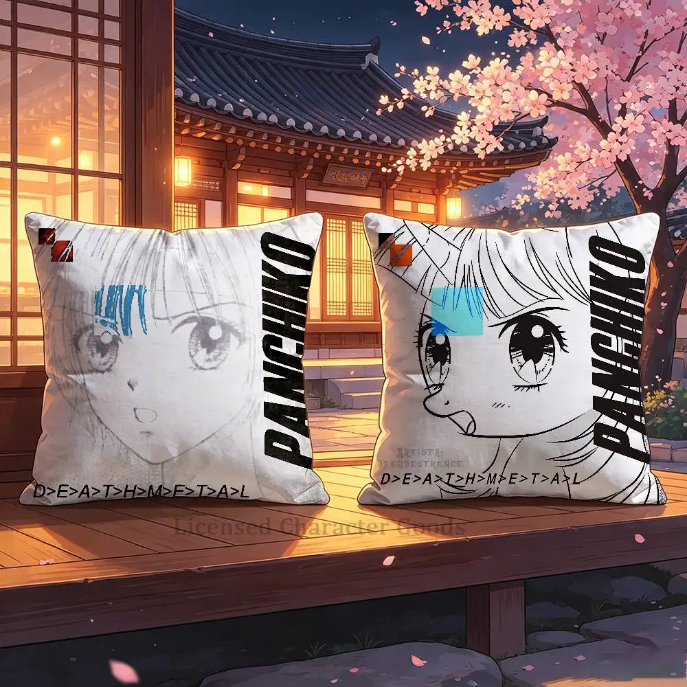 Panchiko deathmetal Double Sided Print Soft Throw Pillow Cover Washable RV Camper Interior No Insert