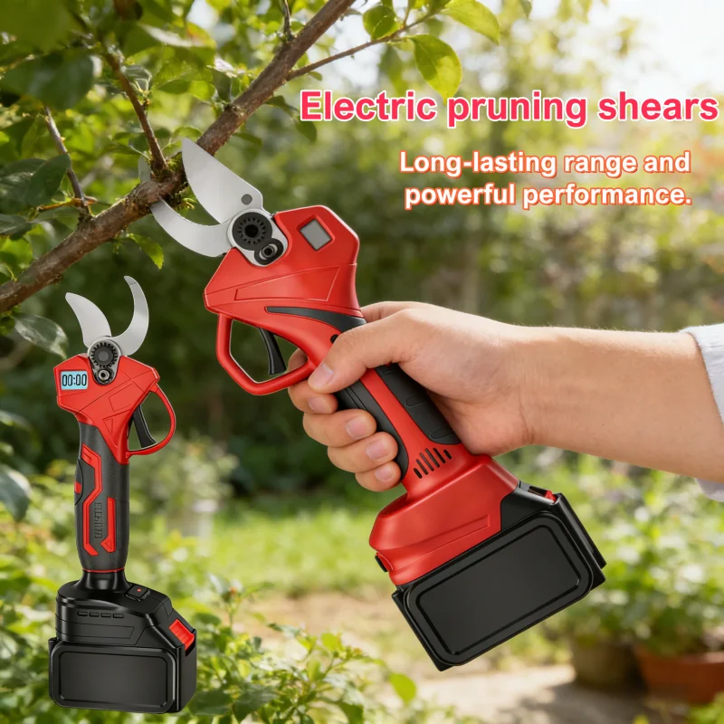 Lithium Battery Pruning Shears For Garden Fruit Branches Powerful Electric Shears Tijeras De Podar Forbici Potatura Batteria가위