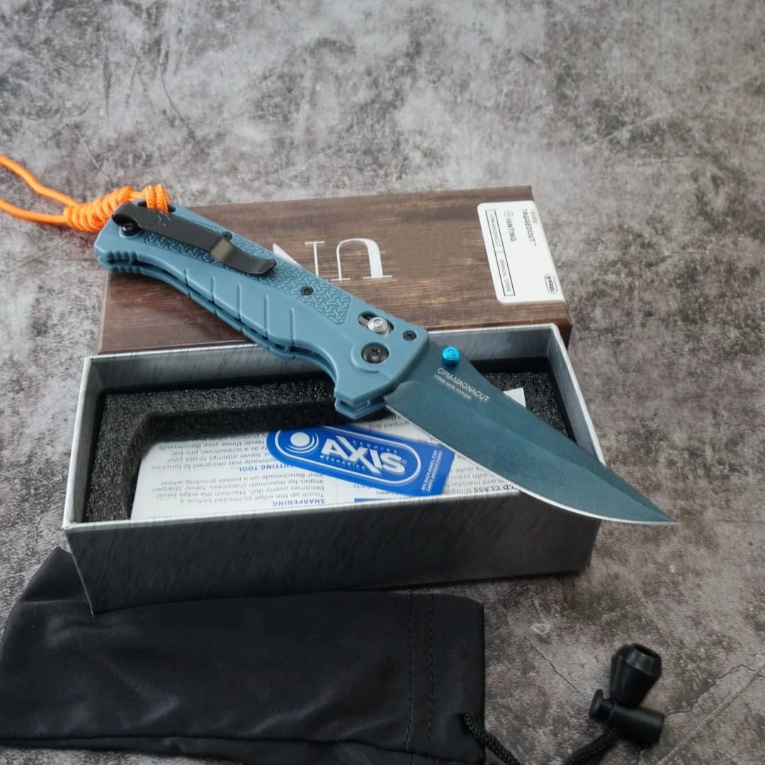 Couteau pliant BM18060-couteau pliant tactique d'auto-défense Portable de Camping en plein air, outil multifonctionnel pour la pêche et la chasse