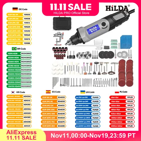 Mini Rotary Drill 400W HILDA