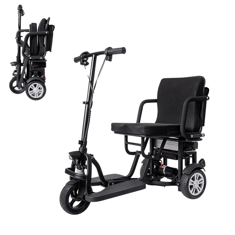 3 Wheel Electric Mobility Scooter for Elderly Seniors Portable Folding Safe Tricycle