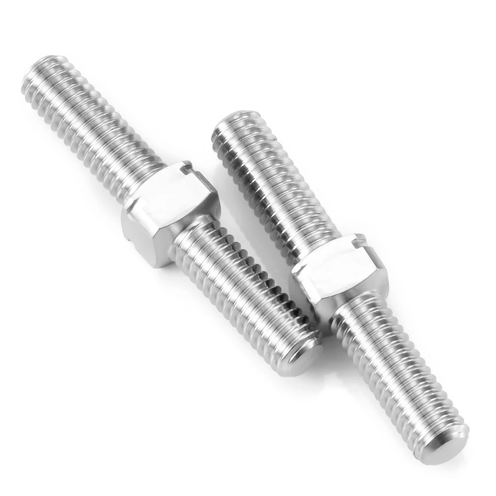 AXSPEED Metal Alloy Universal M3 Double-end Threaded Pull Rod/ Positive and Reverse Thread Link Rod for RC Models Upgrade Parts