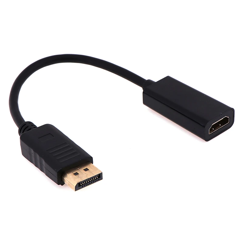 Wysokiej jakości nowy port wyświetlacza DP męski na żeński kabel HDMI konwerter Adapter monitora lub projektora