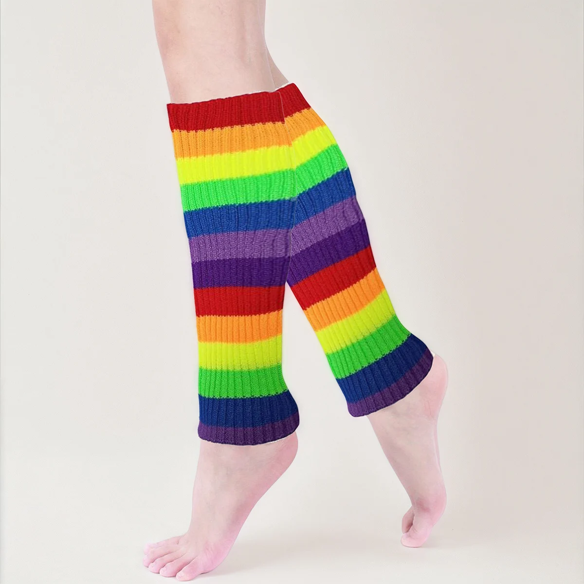 

Party Knitted Leg Cover Sports Outdoor Knee Protector Women Wear Clothing Accessories