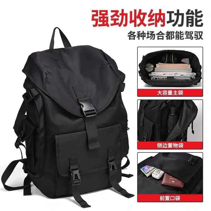 New Men Backpack Sports Outdoor Sports Backpack Sports Backpack Hiking Double Shoulder Large Capacity Travel Casual Waterproo