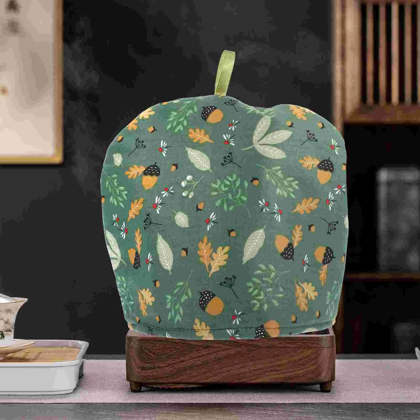 Teapot Insulation Cover Warmer Accessories for Ceramics Printing Cozy Cotton Vintage Decorative Protector