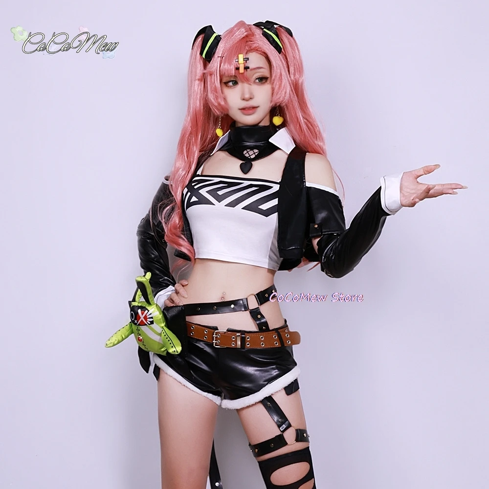 Костюм для косплея Николь демара из игры Zenless Zone Zero, униформа на Хэллоуин, искусственный аниме, одежда для ролевых игр для женщин