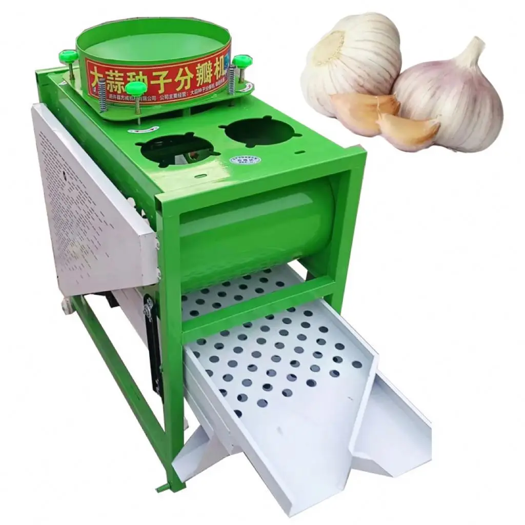 Automatic bifurcation garlic crusher shelling machine level bifurcation garlic clove separator splitting machine