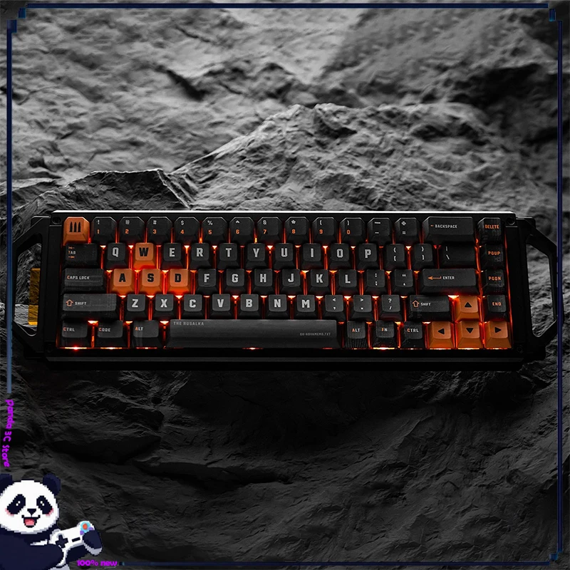 

Angry Miao Mecha 65, механическая клавиатура, трехрежимная беспроводная игровая клавиатура Bluetooth, пользовательские Hi-Fi аудиоигры, офисные аксессуары для ПК