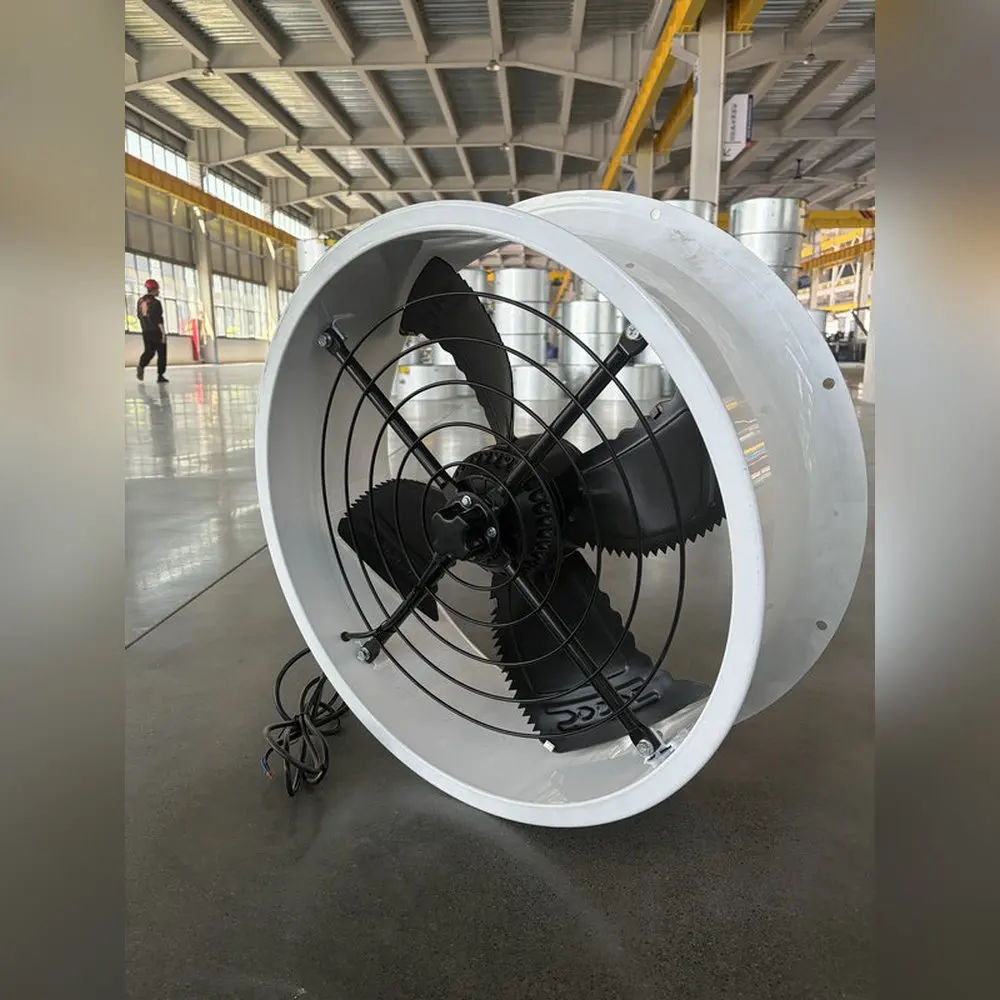 Industrial roof mounted ventilation and exhaust device for large air volume axial fan, used for air exchange in stadiums